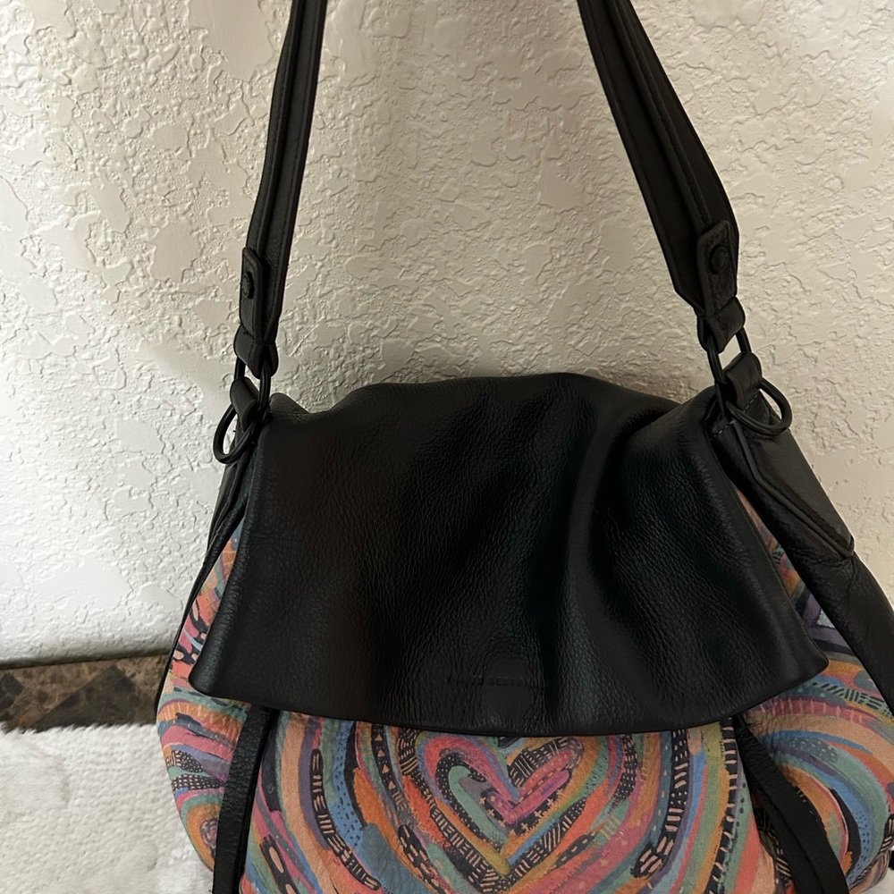 Aimee Kestenberg Multicolor Swirl Shoulder Bag